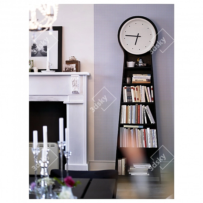 IKEA PS PENDEL: Stylish Floor Clock 3D model image 2