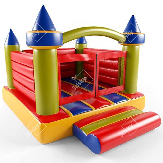 Inflable Fiesta Juego | Inflatable Party Game 3D model image 2