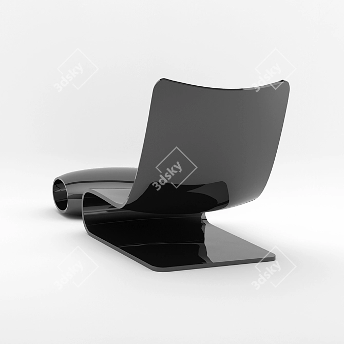 Modern Italian Porro Chair Set 3D model image 2