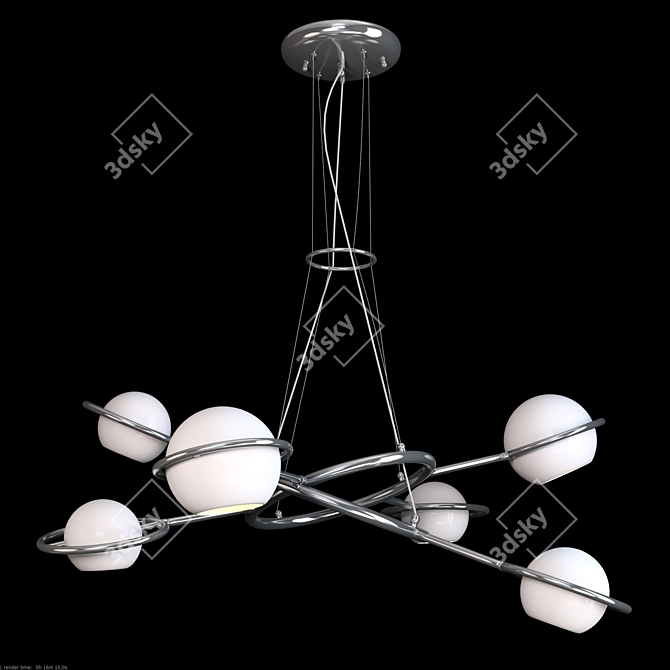 Favorite Pallino Pendant Chandelier 3D model image 2