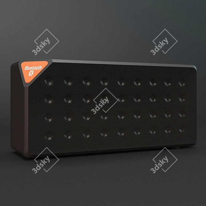 Multilaser Mini Bluetooth Speaker 3D model image 3