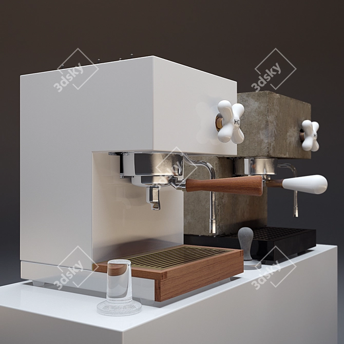 The Perfect Pour: Anza Coffee Maker 3D model image 1
