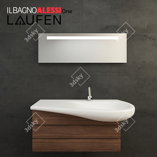 Laufen Bathroom Essentials Bundle 3D model image 1