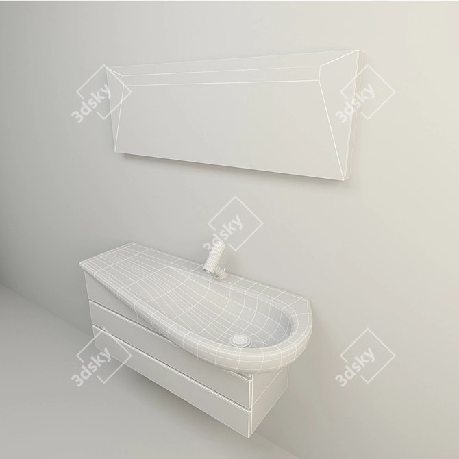 Laufen Bathroom Essentials Bundle 3D model image 3