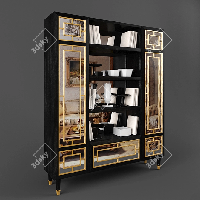 Isabella Costantini Wardrobe: Elegant Design, Spacious Storage 3D model image 1