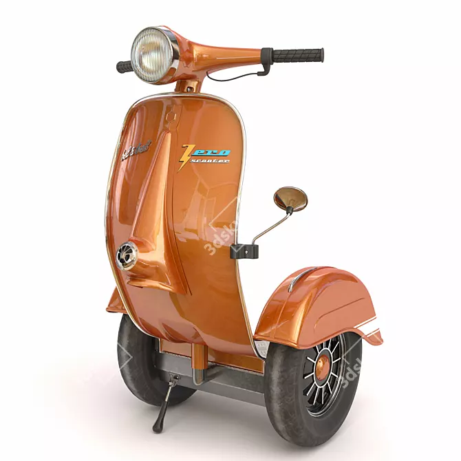 Vespa Segway Electric Scooter 3D model image 1