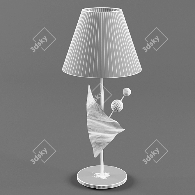 Gialo Table Lamp - 400x860 (h) 3D model image 3