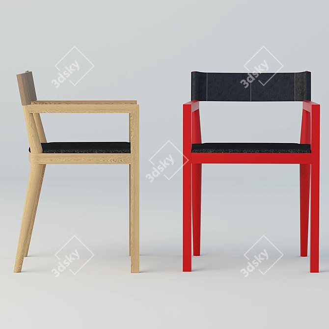 PrivalovDESIGN's ONE-1 Stool 3D model image 3