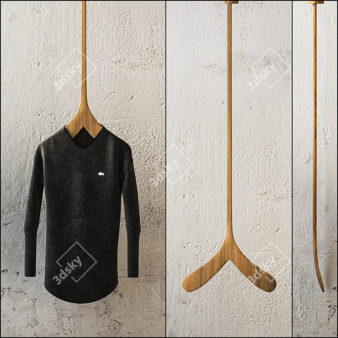 Title: Canadiana Sweater Hanger+: Fashionably Hang Your Clothes 3D model image 2