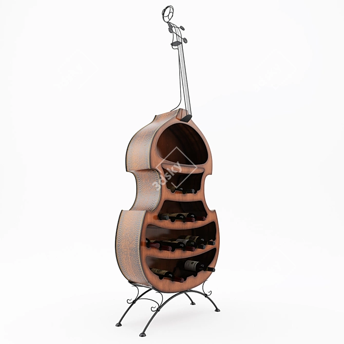 Compact Bass-2 Mini-Bar 3D model image 1