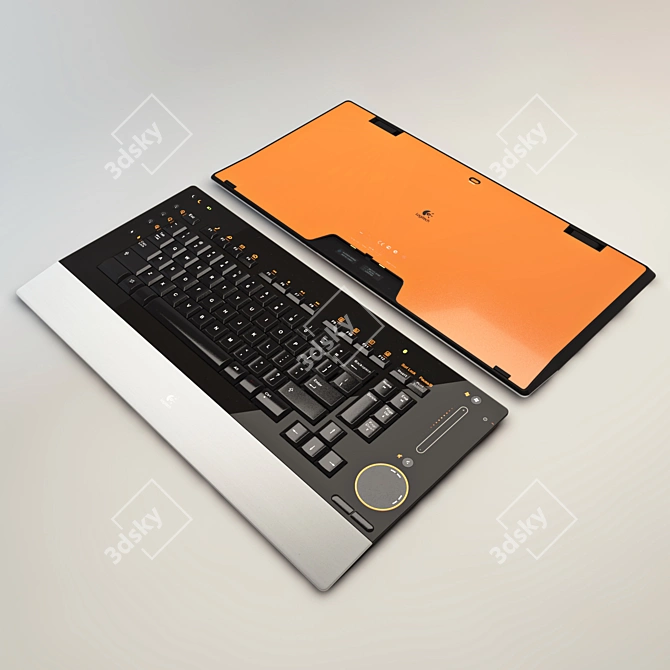 Sleek and Stylish: Logitech diNovo Edge 3D model image 2