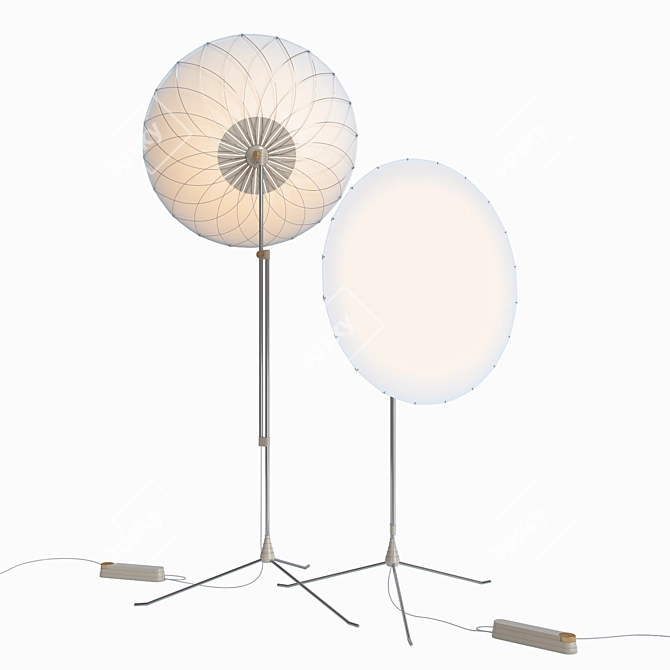 Moooi Filigree LED Floor Lamp 3D model image 1