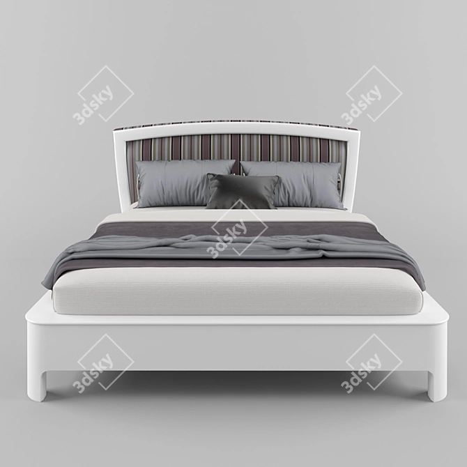 Relax and Dream: Paged MELODY Bed 3D model image 2