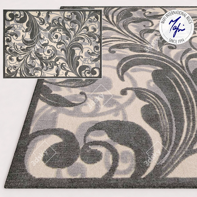 Revival Carpet: 360x560cm 3D model image 2