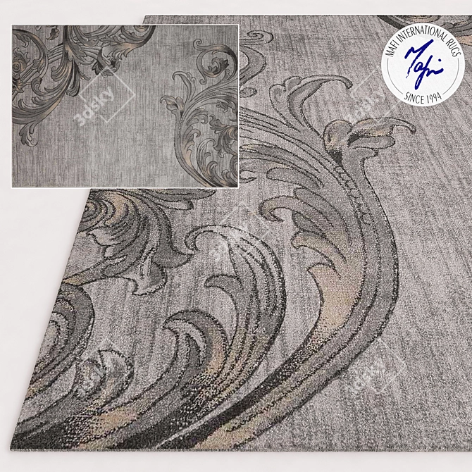 Revival Carpet: 360x560cm 3D model image 3