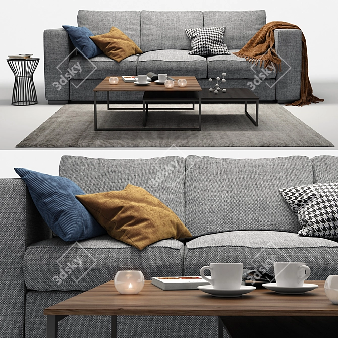 BoConcept Cenova: Versatile and Stylish Sofa 3D model image 2