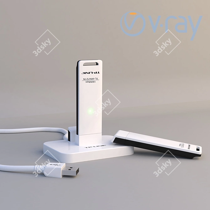 Fast and Reliable Wireless Access 3D model image 1