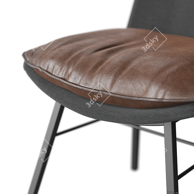 Elite LHASA Lounge Chair 3D model image 2