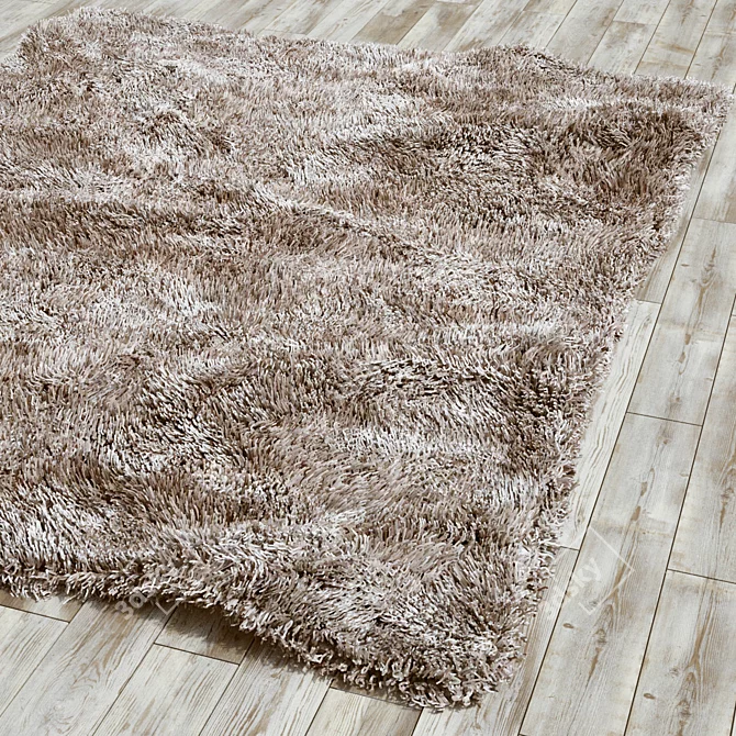 Luxury Rug with 3D Hair and Fur 3D model image 3