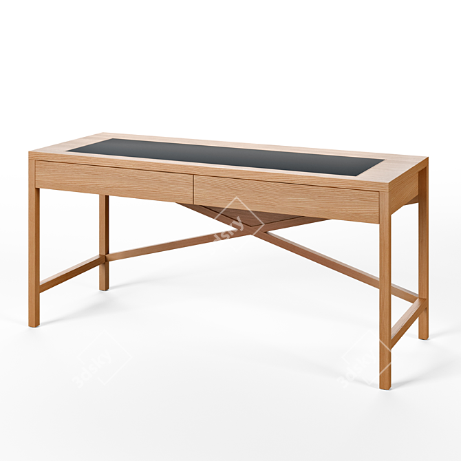 Zuster Traverse Desk: Sleek Design & Functional 3D model image 1