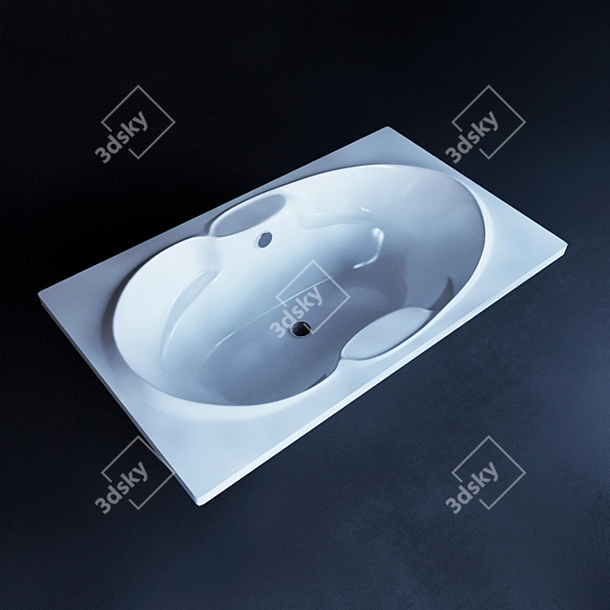 Luxury Bath: VILLEROY&BOCH COLORADO 3D model image 2