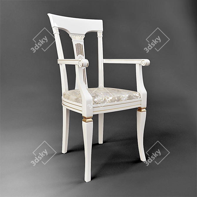 Custom-made Chair by Petromebel 3D model image 1