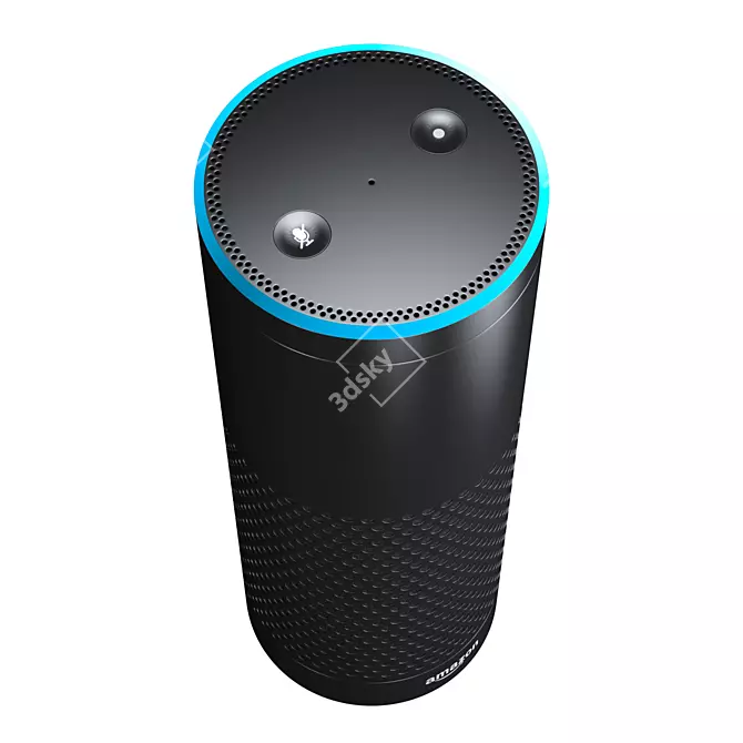 Smart Home Assistant: Amazon Echo & Echo DOT 3D model image 2