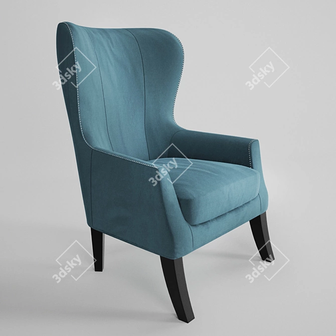 Modern Comfort: KARE VEGAS Chair 3D model image 1