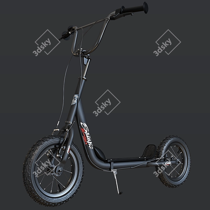 Novatrack Scooter 3D model image 1