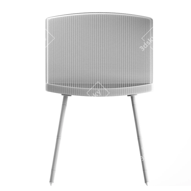 Modern Berngard Chair: Stylish, Comfortable 3D model image 3