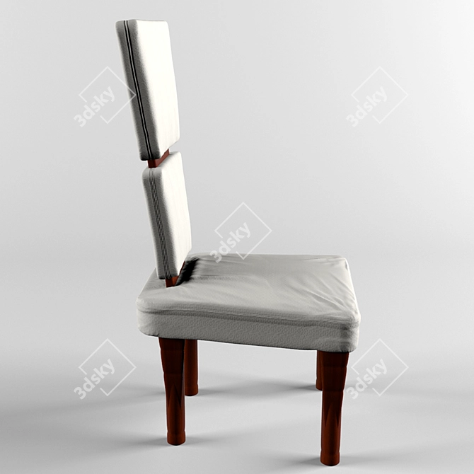 ArethaTurri TA 140 Modern Italian Chair 3D model image 2
