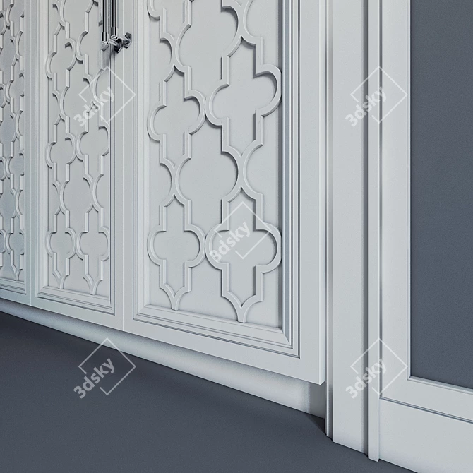 MaxBuilt-in Wardrobe 04: Stylish & Spacious 3D model image 3