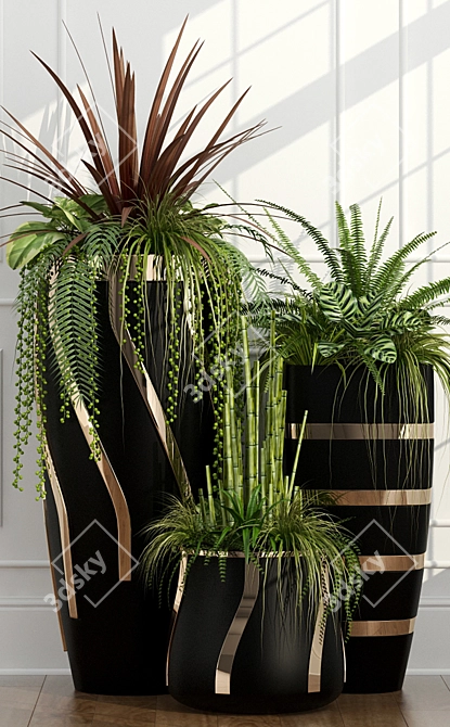 15 Indoor Plants - Green up Your Space! 3D model image 2