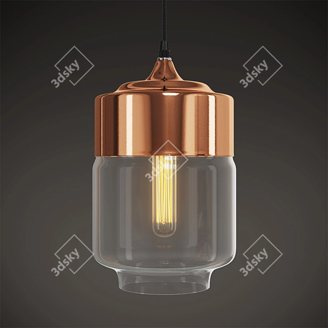 Gramercy Home Loman Chandelier CH124-1 3D model image 1