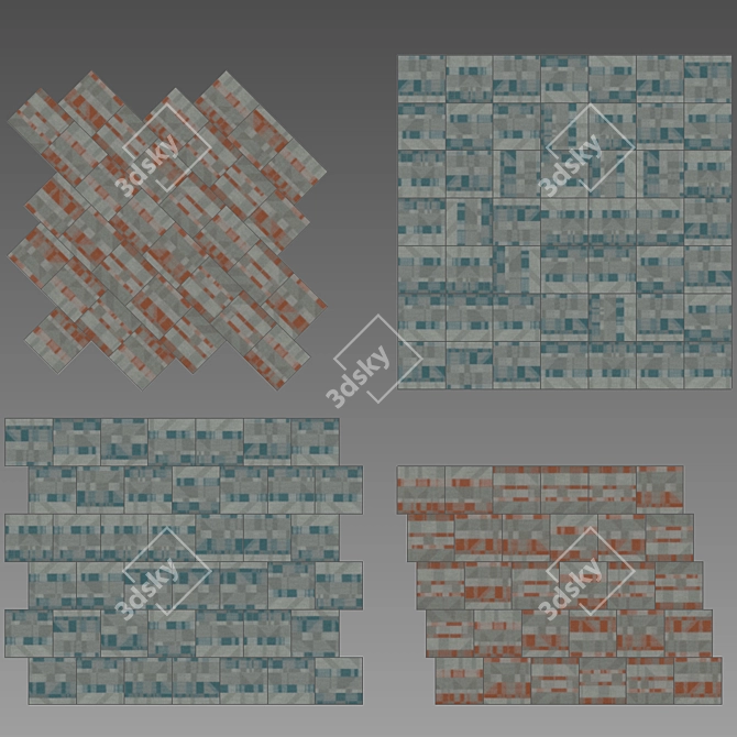 Playfully Engage with Shaw Carpet 3D model image 3