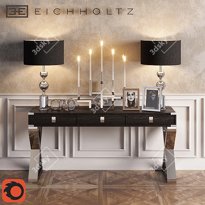 Elegant Eichholtz Decore Set 3D model image 1