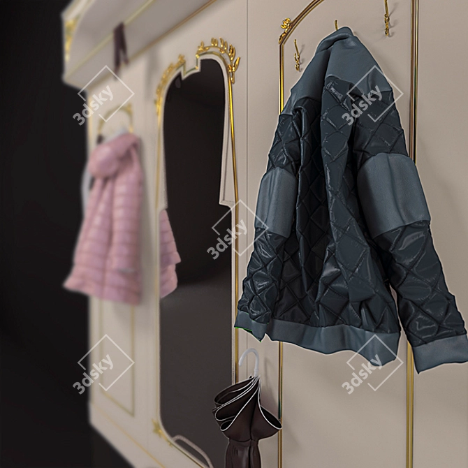 Modern Hallway Set: Fratelli Allievi EDENICA 3D model image 3