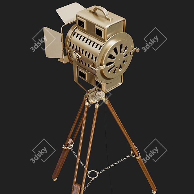 Multifunctional Floor Lamp 3D model image 3