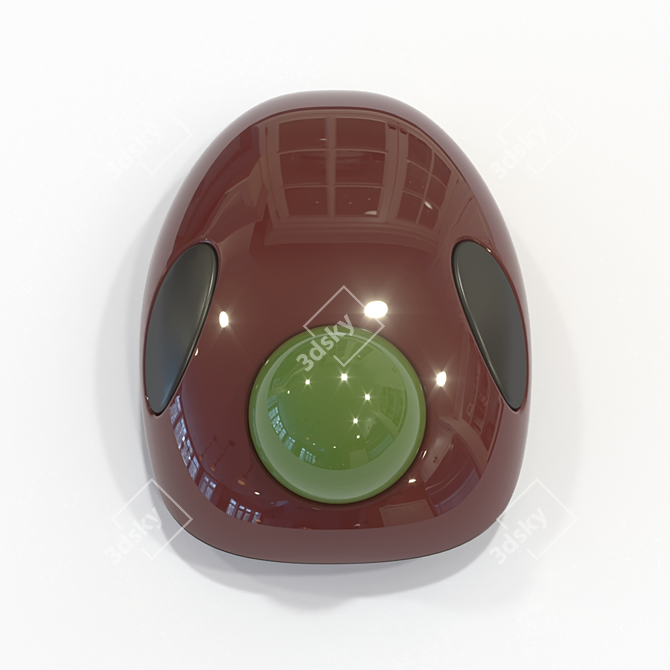 3D Printed Trackball 3D model image 2