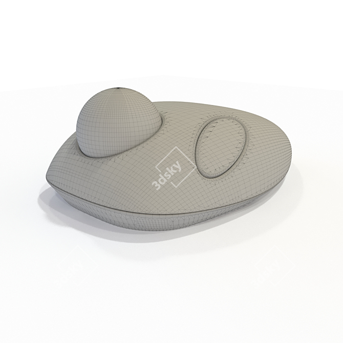 3D Printed Trackball 3D model image 3