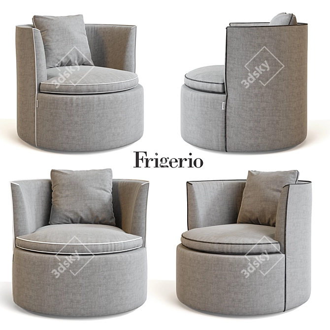 Frigerio Bessie: Sleek and Lightweight 3D model image 1