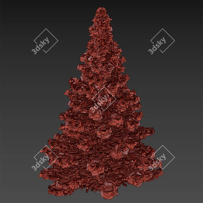  Majestic Pine Tree - 2.5m 3D model image 3