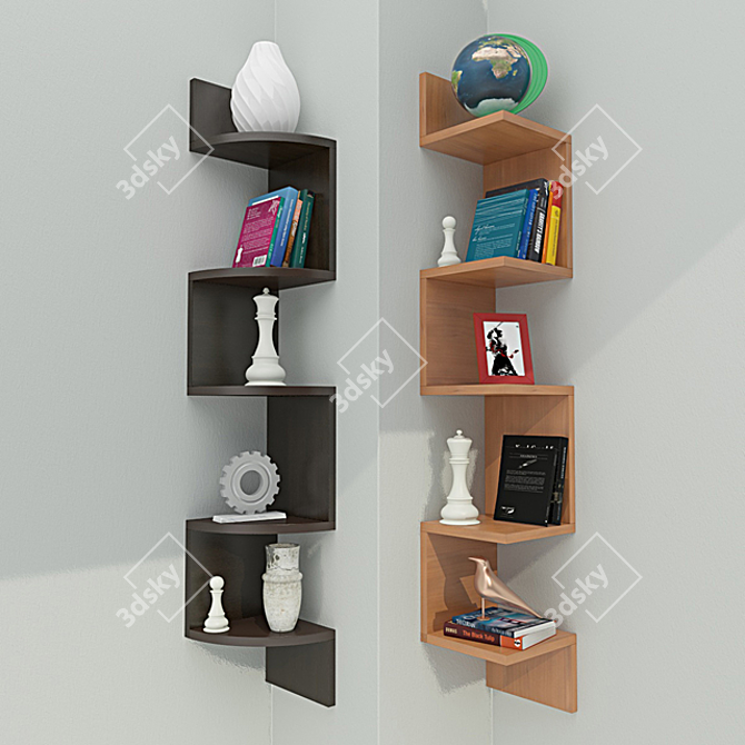 Organize Your Books with Style 3D model image 1