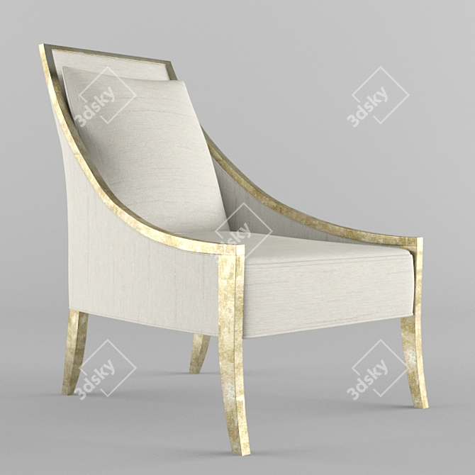 Caracole Classic Lineage Chair 3D model image 2