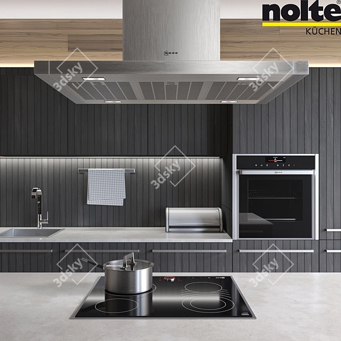 Nolte Neo Chalet - German Elegance & Functionality 3D model image 2