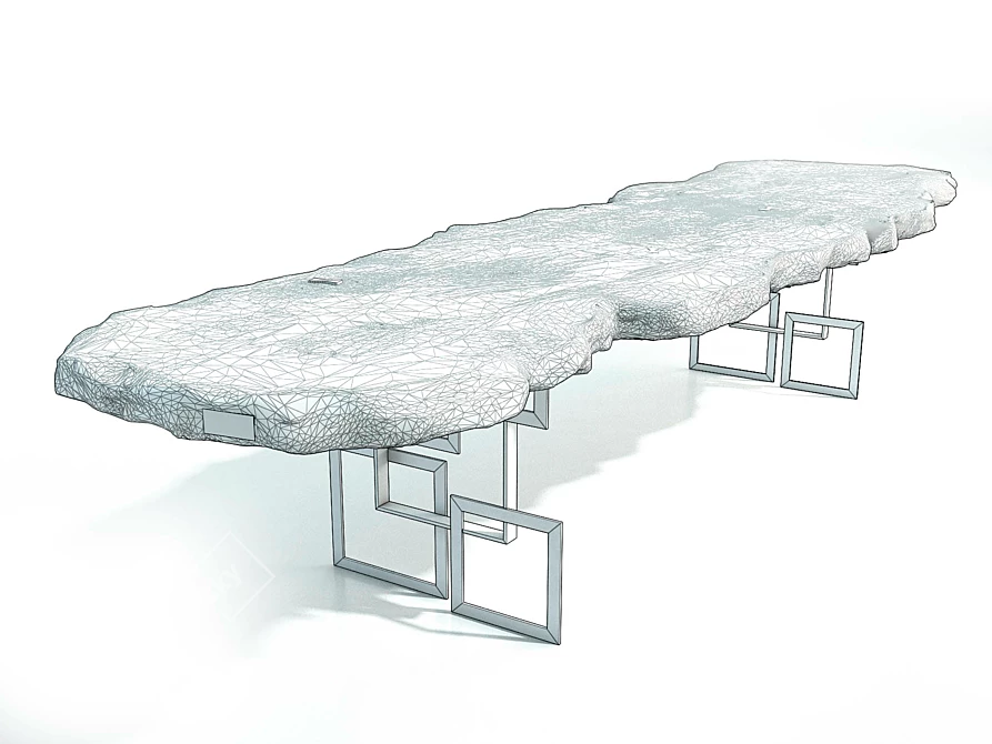 Modern Sidney Table 3D model image 3