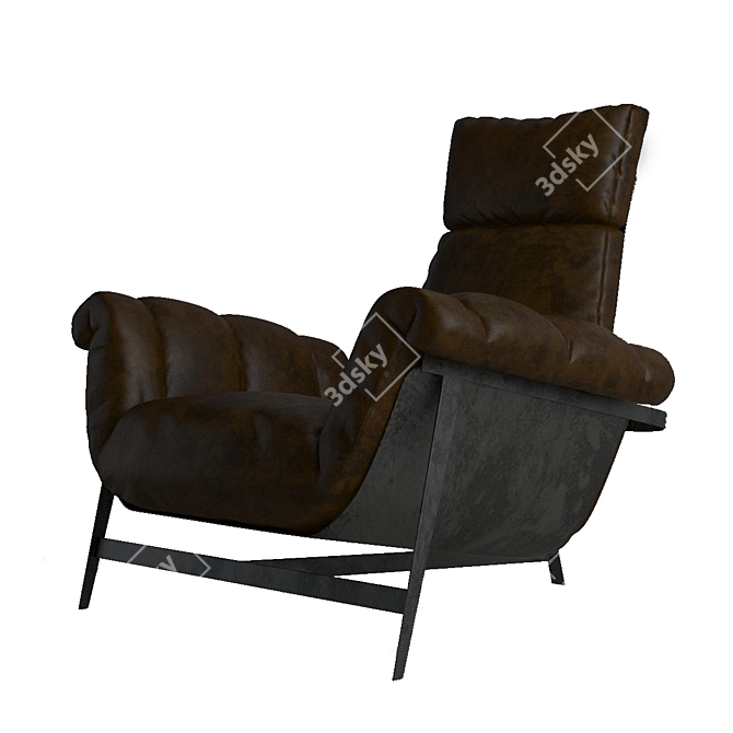 Stylish Comfort for Any Space 3D model image 1