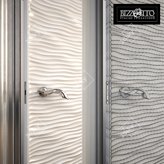 Italian Bizzotto Door Collection POR 082 3D model image 3