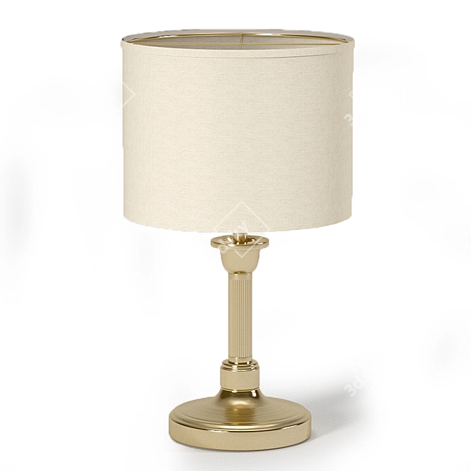 Timeless Elegance: Classic Table Lamp 3D model image 1