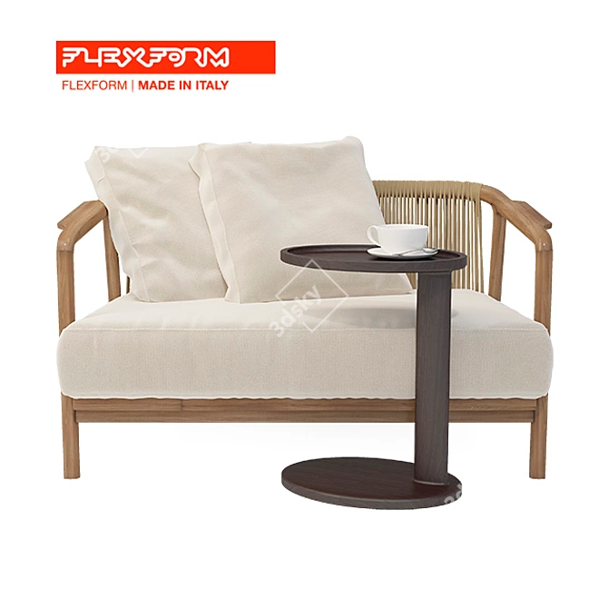 Crono - Stylish Sofa Set 3D model image 1